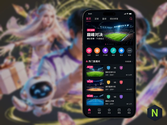 随时随地掌上观赛，尽在NG体育 APP